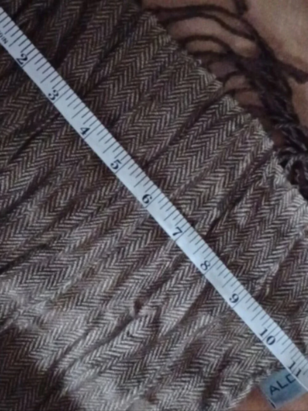 2 light Brown  scarves